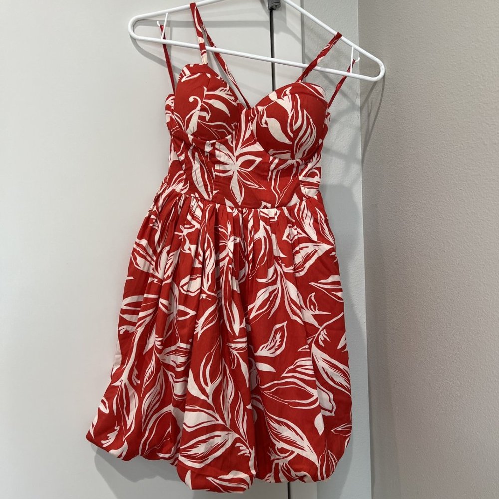 Band of the Free Red Strappy Dress